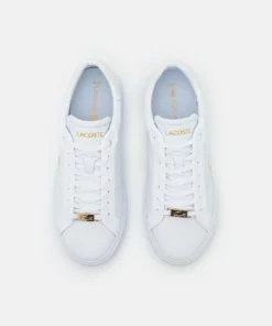 Lacoste POWERCOURT - Baskets Basses - White/gold 11 Lacoste POWERCOURT - Baskets Basses - White/gold -Lacoste Soldes Magasin a5ca4d7256d641e18788fe09df5f7fab