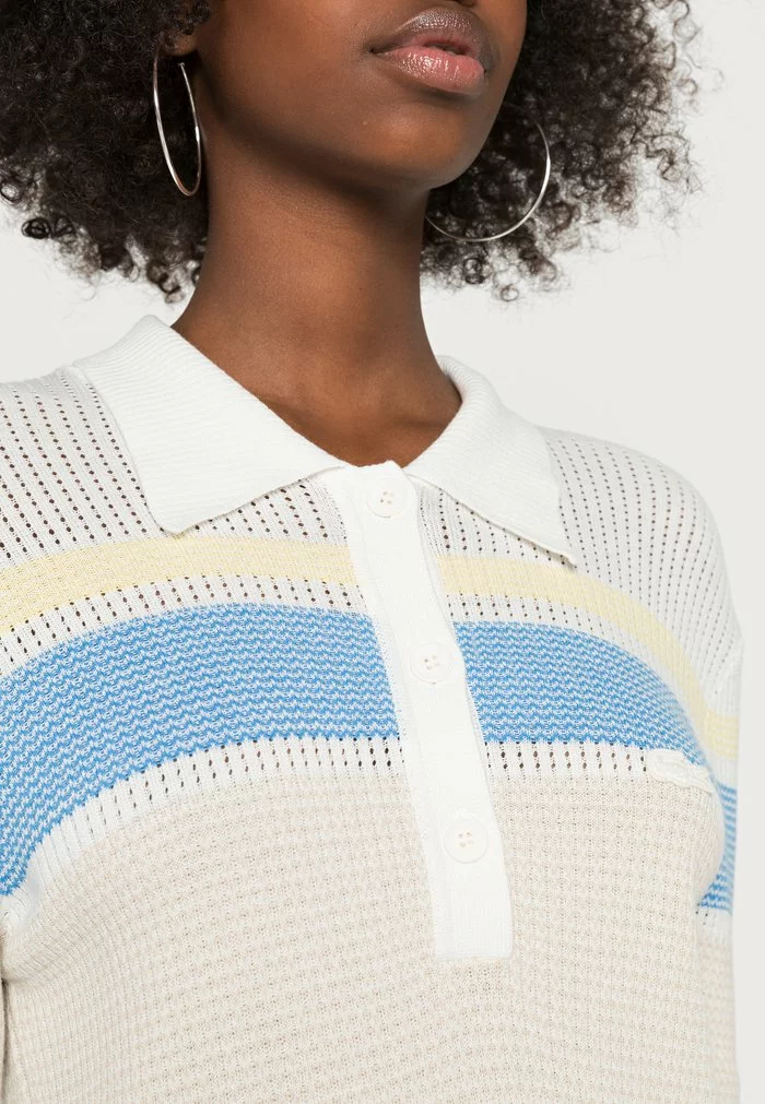 Lacoste Robe Pull - Flour/multicolored 5 Lacoste Robe Pull - Flour/multicolored – Image 5