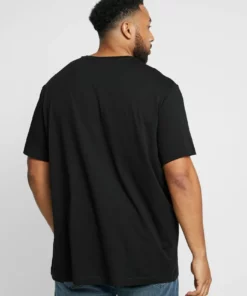 Lacoste T-shirt Basique - Noir -Lacoste Soldes Magasin a8c203e9b6aa44b6bb9eb84752487e59