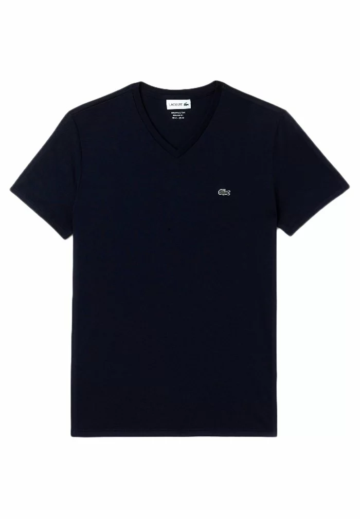 Lacoste T-shirt Basique - Marine 1 Lacoste T-shirt Basique - Marine