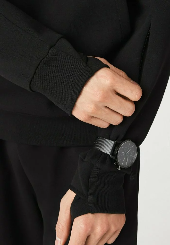 Lacoste TUK - Sweatshirt - Noir 4 Lacoste TUK - Sweatshirt - Noir – Image 4