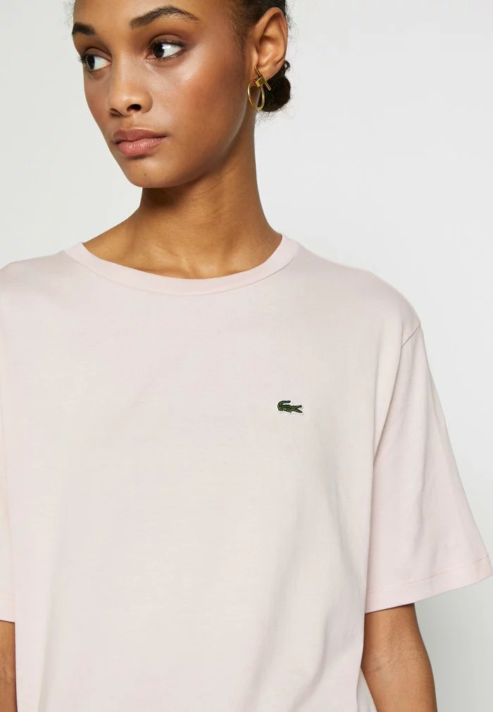 Lacoste T-shirt Basique - Light Pink 6 Lacoste T-shirt Basique - Light Pink – Image 6
