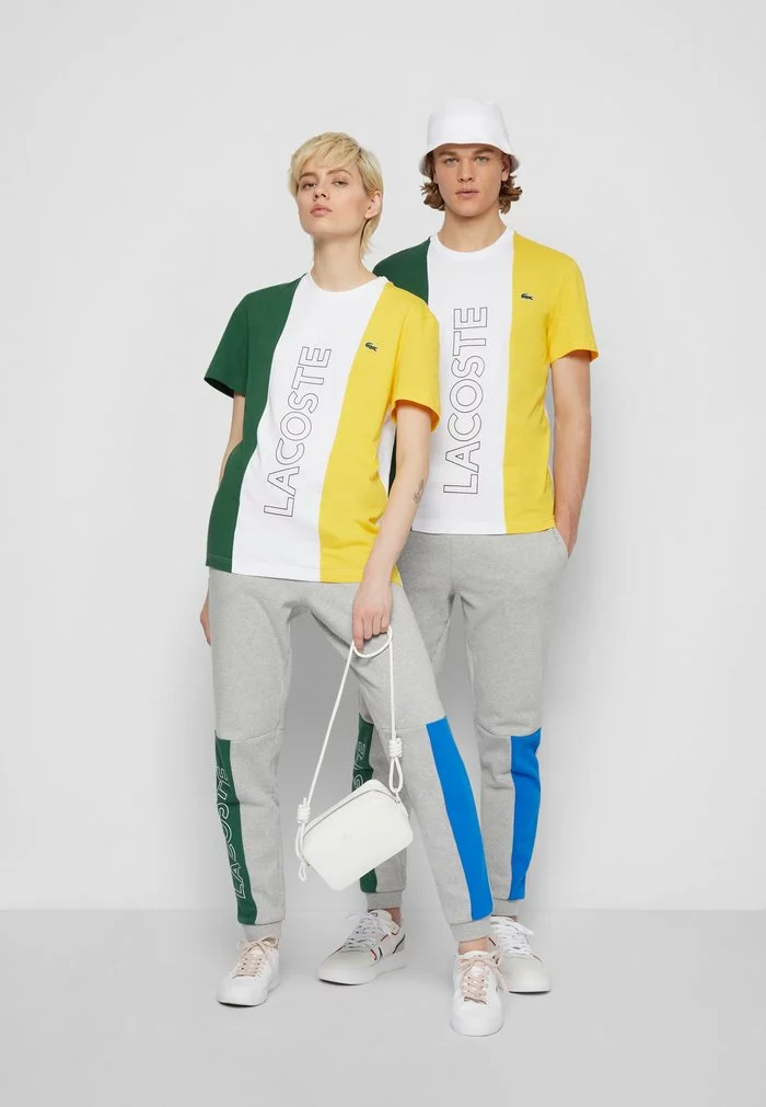 Lacoste UNISEX - T-shirt Imprimé - White/green Broom 5 Lacoste UNISEX - T-shirt Imprimé - White/green Broom – Image 5