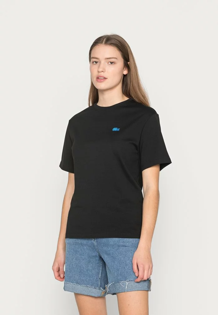 Lacoste EXCLUSIVE - T-shirt Basique - Black 1 Lacoste EXCLUSIVE - T-shirt Basique - Black