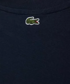 Lacoste T-shirt Imprimé - Navy Blue -Lacoste Soldes Magasin aa6a00d6c8fa46f98afff1e9e3b5b84f