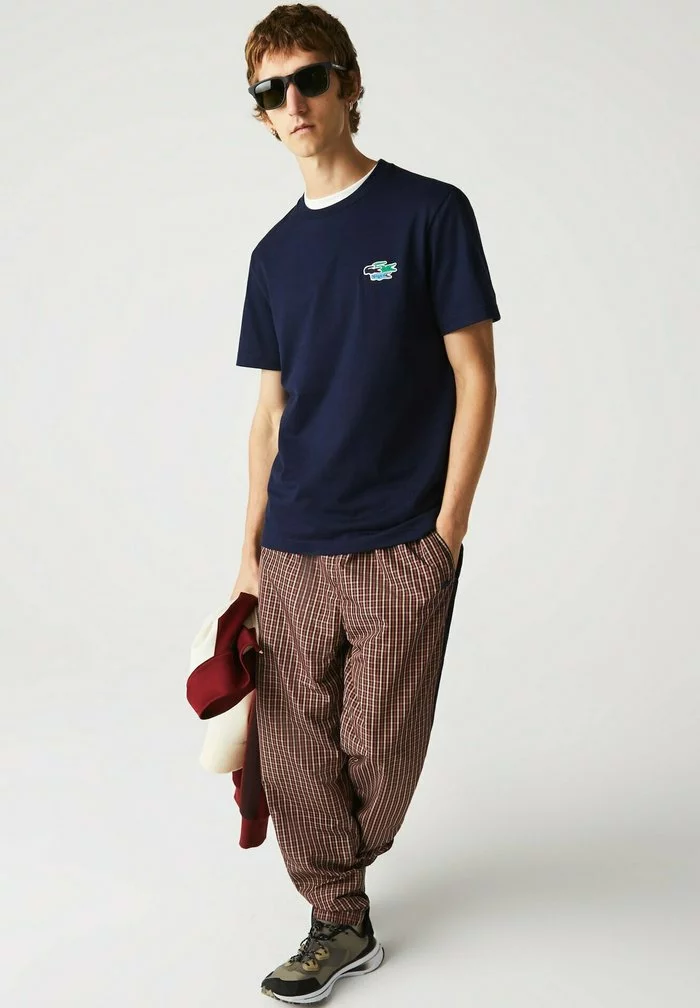 Lacoste T-shirt Basique - Bleu Marine 1 Lacoste T-shirt Basique - Bleu Marine