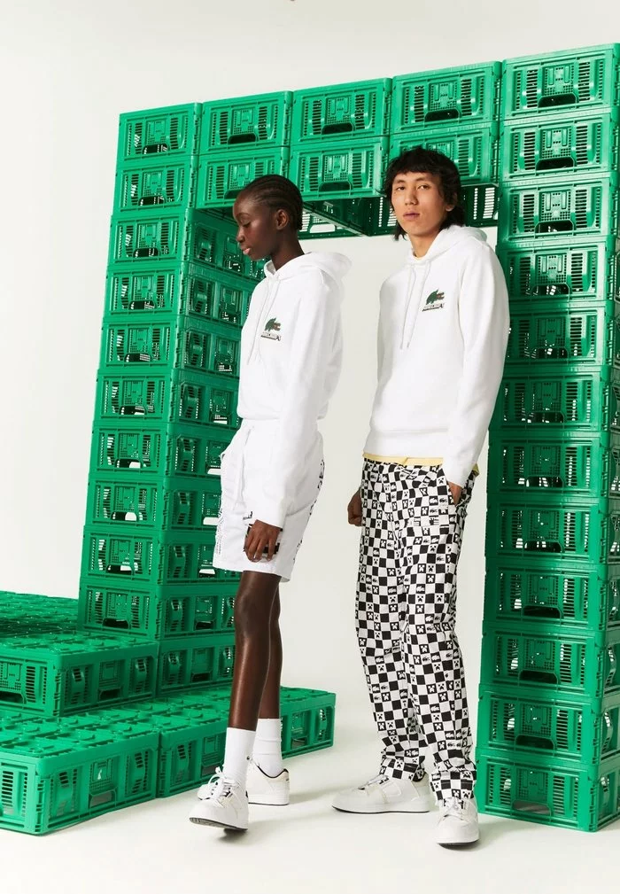 Lacoste MINECRAFT - Sweatshirt - Blanc 2 Lacoste MINECRAFT - Sweatshirt - Blanc – Image 2