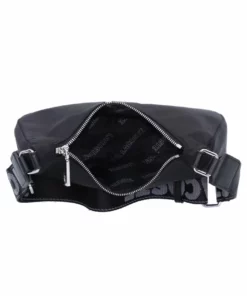 Lacoste Sac Bandoulière - Noir Blanc -Lacoste Soldes Magasin aaedfc319e03496486a282df91b81664