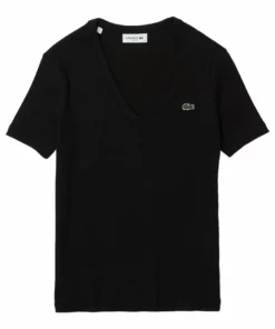 Lacoste T-shirt Basique - Noir