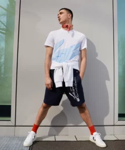 Lacoste T-shirt Imprimé - White