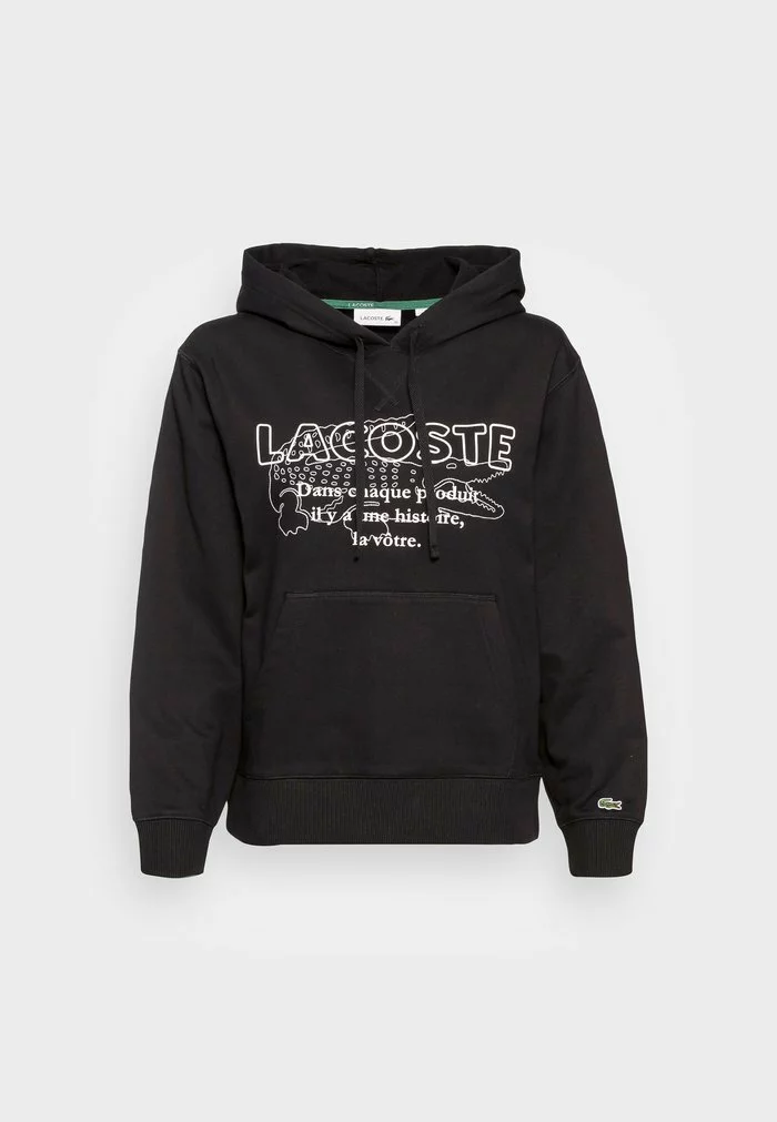 Lacoste Sweatshirt - Black 4 Lacoste Sweatshirt - Black – Image 4