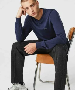 Lacoste Pullover - Bleu Chine 7 Lacoste Pullover - Bleu Chine -Lacoste Soldes Magasin ac1ade281fee453099492c44e14075a2