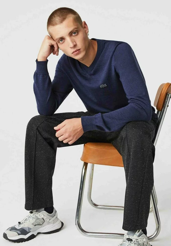 Lacoste Pullover - Bleu Chine 3 Lacoste Pullover - Bleu Chine – Image 3