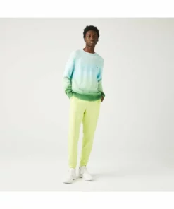 Lacoste Pantalon De Survêtement - Jaune Fluo