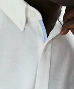 Lacoste CH4975 - Chemise - Blanc -Lacoste Soldes Magasin aca02a663792477e8307cfbe81b5c64e