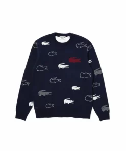 Lacoste Pullover - Bleu Marine Blanc 9 Lacoste Pullover - Bleu Marine Blanc -Lacoste Soldes Magasin ad0a0c699e9e40208d93c45b9dcb2713