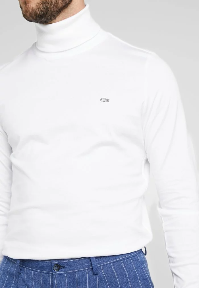 Lacoste T-shirt à Manches Longues - White 5 Lacoste T-shirt à Manches Longues - White – Image 5