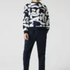 Lacoste Sweatshirt - Bleu Marine Blanc