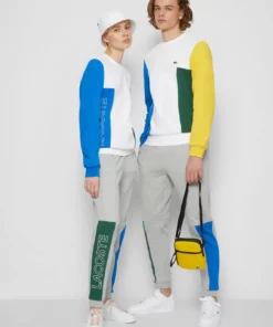 Lacoste UNISEX - Sweatshirt - White/blue Royal/broom/green 11 Lacoste UNISEX - Sweatshirt - White/blue Royal/broom/green -Lacoste Soldes Magasin afc86dfa849a46e1b1378841fd2ccff7