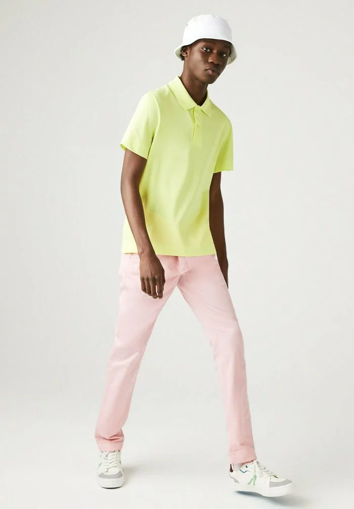 Lacoste Polo - Jaune Fluo 2 Lacoste Polo - Jaune Fluo – Image 2