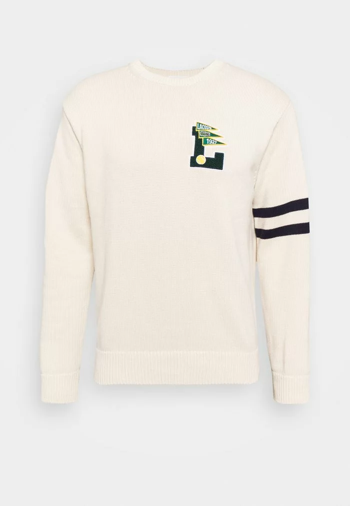 Lacoste Pullover - Beige/bleu Marine 5 Lacoste Pullover - Beige/bleu Marine – Image 5