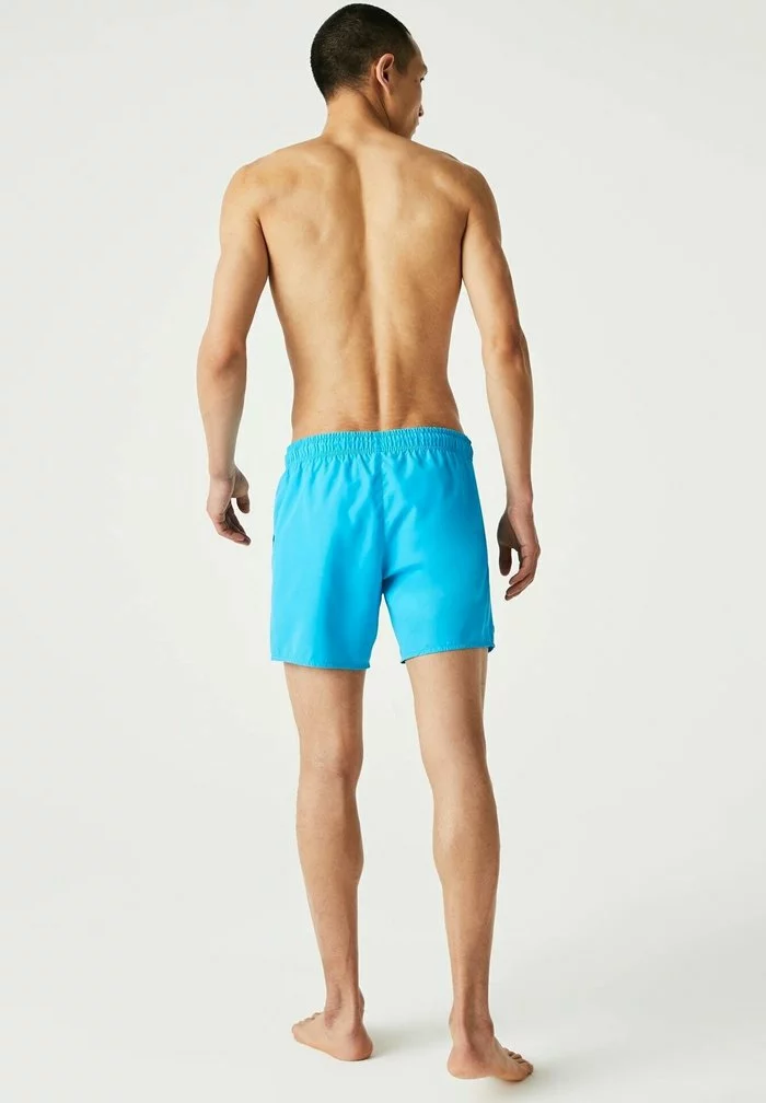 Lacoste Short De Bain - Turquoise Bleu Marine 3 Lacoste Short De Bain - Turquoise Bleu Marine – Image 3