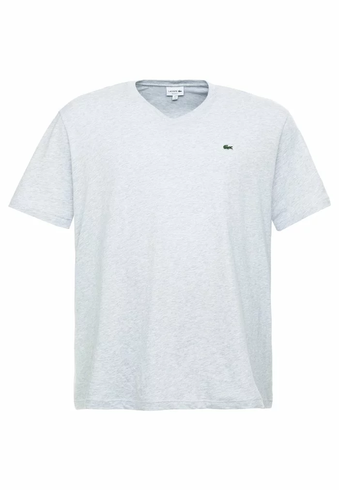 Lacoste T-shirt Basique - Light Grey 4 Lacoste T-shirt Basique - Light Grey – Image 4