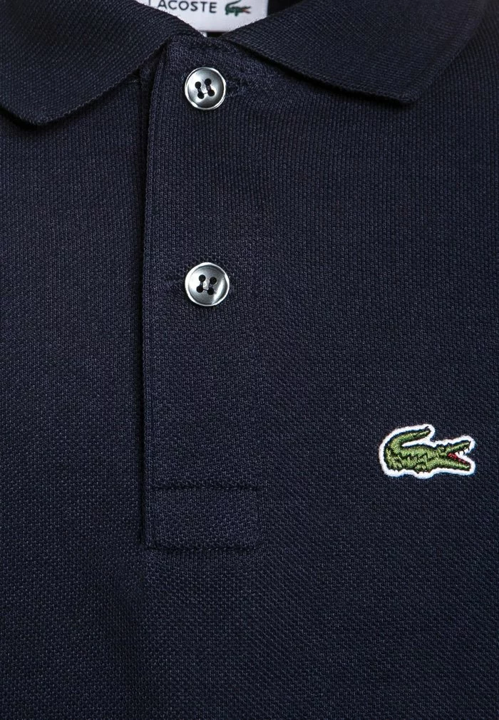 Lacoste UNISEX - Polo - Navy Blue 3 Lacoste UNISEX - Polo - Navy Blue – Image 3