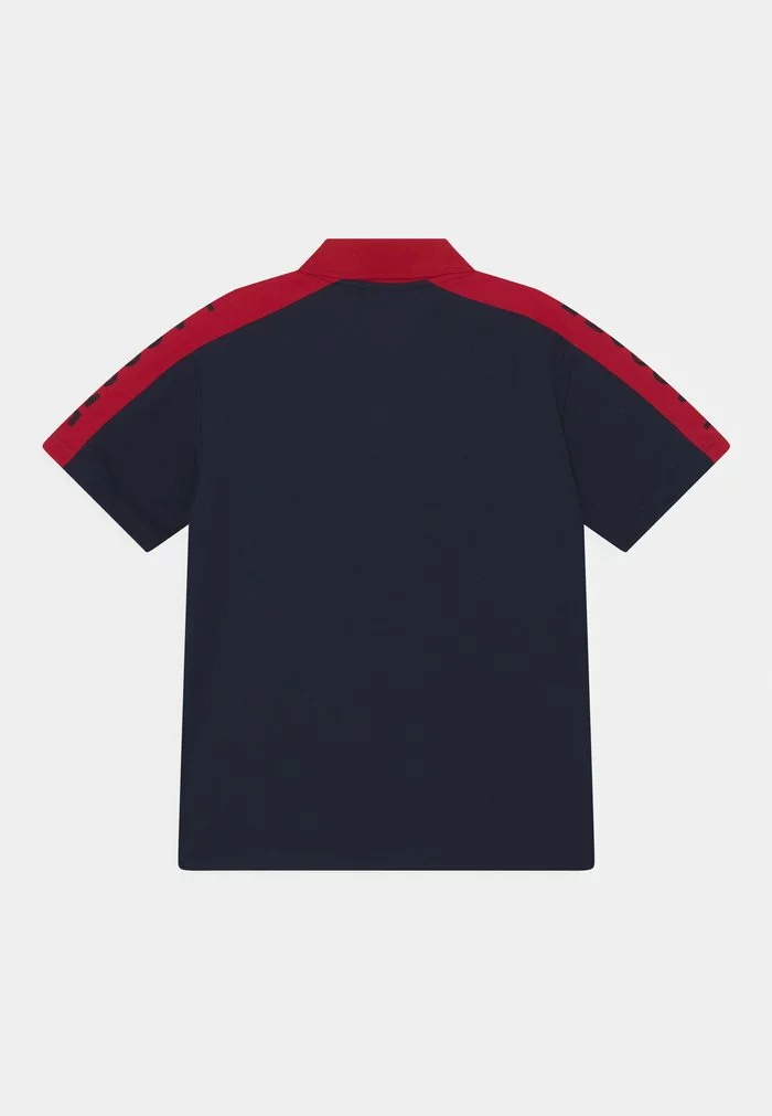 Lacoste Polo - Navy Blue/infrared 2 Lacoste Polo - Navy Blue/infrared – Image 2
