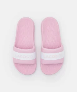 Lacoste CROCO SLIDE - Mules - Light Pink/white 11 Lacoste CROCO SLIDE - Mules - Light Pink/white -Lacoste Soldes Magasin b3d72dfe5f964104b8a5d5df0c2673db