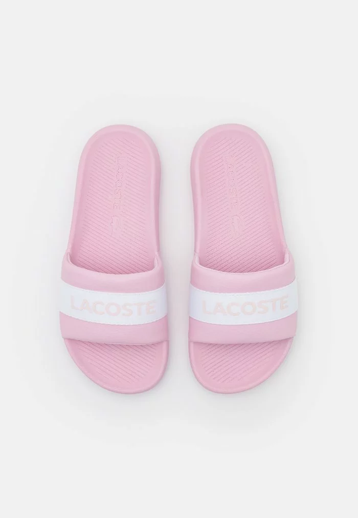 Lacoste CROCO SLIDE - Mules - Light Pink/white 6 Lacoste CROCO SLIDE - Mules - Light Pink/white – Image 6