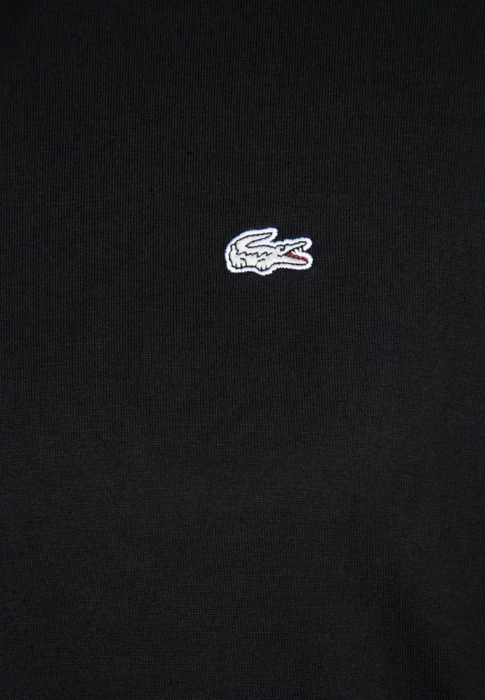 Lacoste T-shirt à Manches Longues - Schwarz 4 Lacoste T-shirt à Manches Longues - Schwarz – Image 4