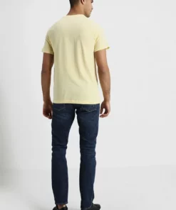 Lacoste T-shirt Basique - Napolitan Yellow -Lacoste Soldes Magasin b4af74b1829f4541a4fda9cd7d31f135