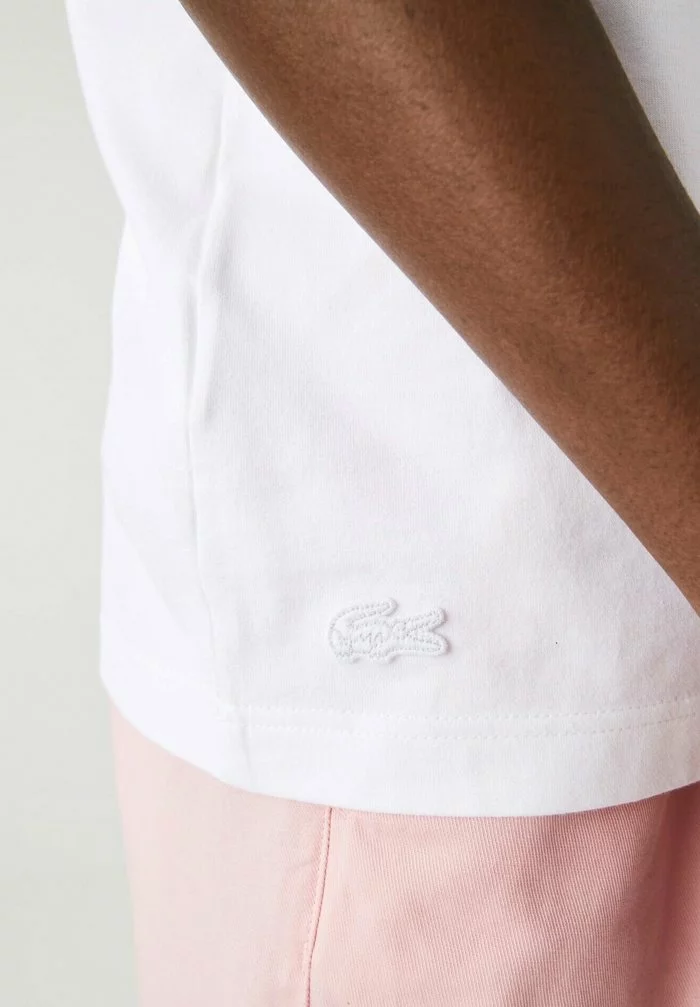 Lacoste HEREN - T-shirt Imprimé - Blanc 4 Lacoste HEREN - T-shirt Imprimé - Blanc – Image 4