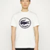 Lacoste T-shirt Imprimé - Farine