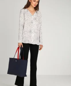 Lacoste REVERSIBLE - Cabas - Peacoat Salsa