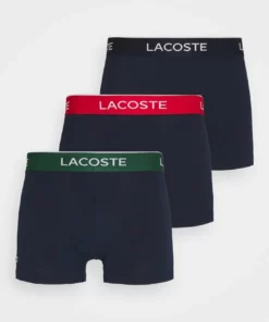 Lacoste 3 PACK - Shorty - Navy Blue/green-red-navy Blue