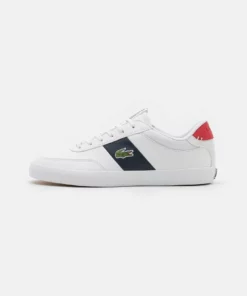 Lacoste COURT-MASTER - Baskets Basses - White/navy/red