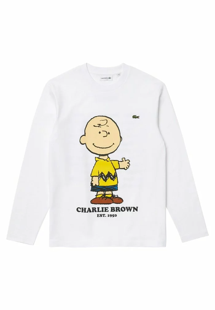 LACOSTE X PEANUTS - T-shirt à Manches Longues - Blanc 4 LACOSTE X PEANUTS - T-shirt à Manches Longues - Blanc – Image 4