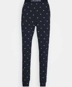 Lacoste Bas De Pyjama - Marine/blanc