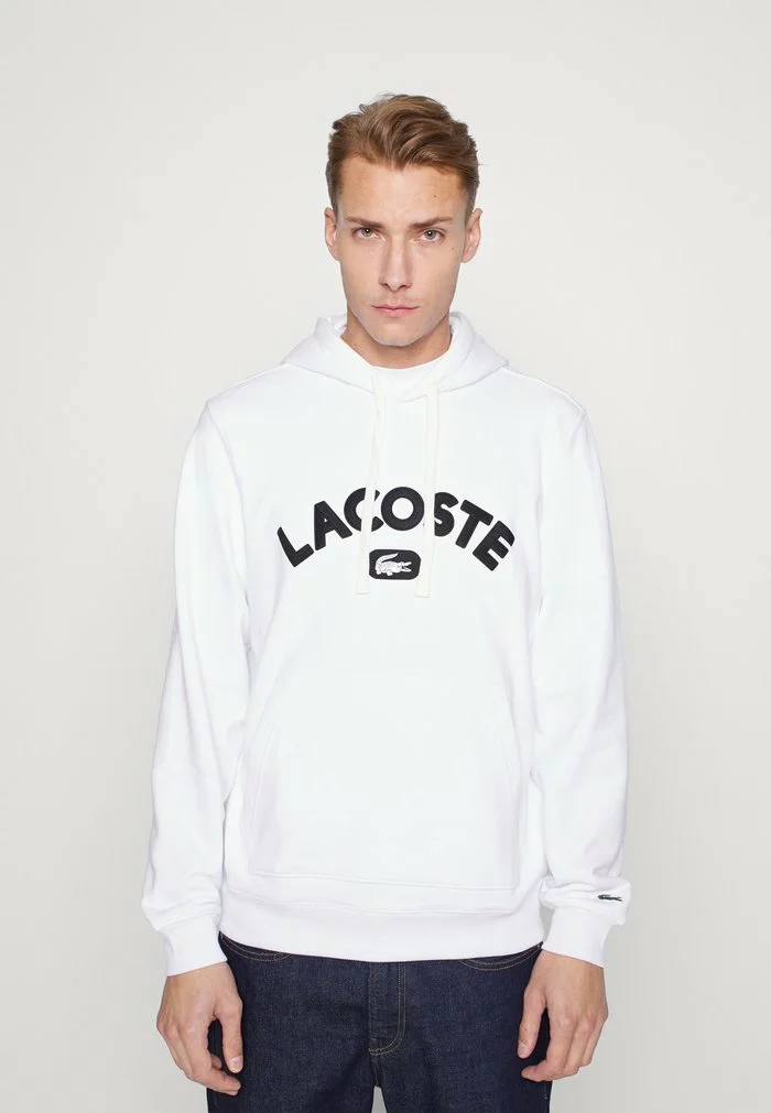 Lacoste Sweatshirt - White 1 Lacoste Sweatshirt - White