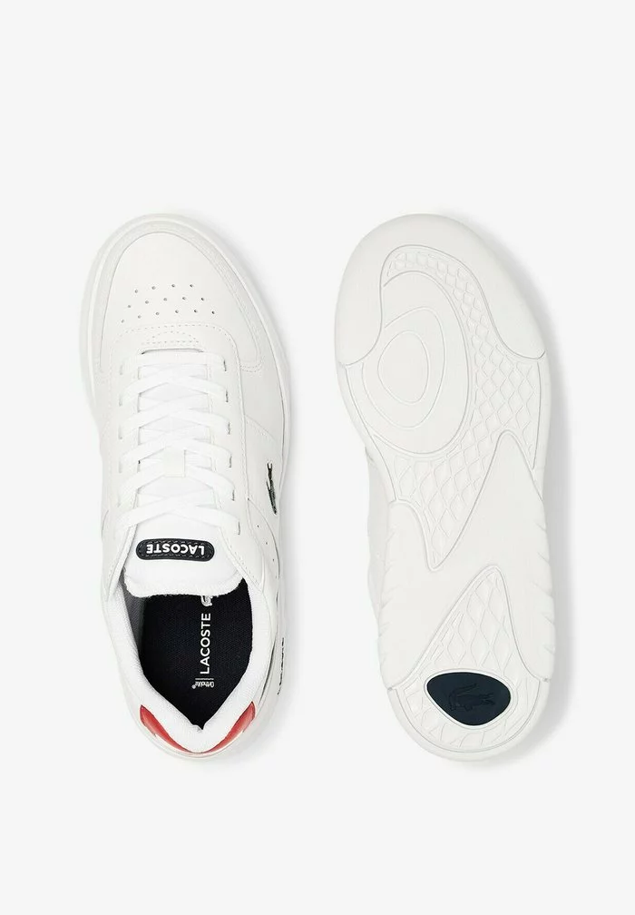 Lacoste Baskets Basses - Wht/nvy/red 4 Lacoste Baskets Basses - Wht/nvy/red – Image 4