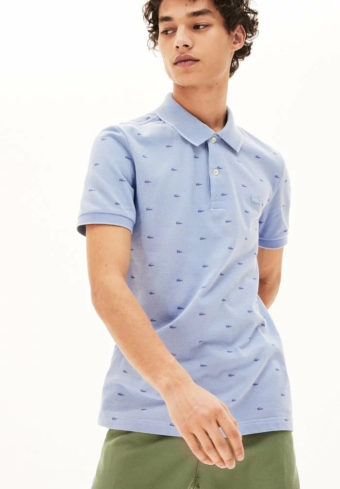 Lacoste PH5061 - Polo - Bleu Clair / Violet 1 Lacoste PH5061 - Polo - Bleu Clair / Violet