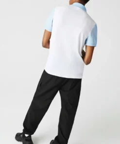 Lacoste Polo - Blanc / Jaune / Bleu Clair 7 Lacoste Polo - Blanc / Jaune / Bleu Clair -Lacoste Soldes Magasin b80c97b382bc42928c96d6e1b7a49000