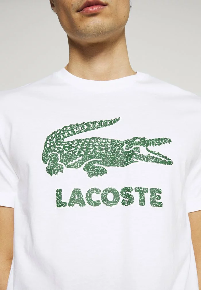 Lacoste T-shirt Imprimé - White 6 Lacoste T-shirt Imprimé - White – Image 6