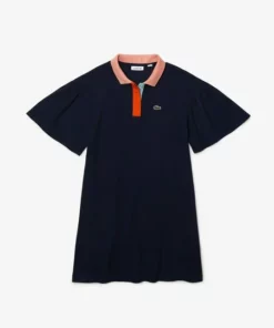 Lacoste Robe De Jour - Bleu Marine / Blanc 7 Lacoste Robe De Jour - Bleu Marine / Blanc -Lacoste Soldes Magasin b82318aef2f04063b6b045bb8281f48a
