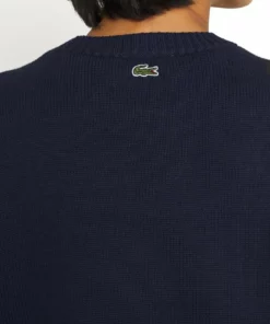 Lacoste Pullover - Navy Blue/flour 9 Lacoste Pullover - Navy Blue/flour -Lacoste Soldes Magasin b85e48f5a51043f69458936266b6fa74