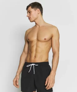 Lacoste Short De Bain - Noir/marine
