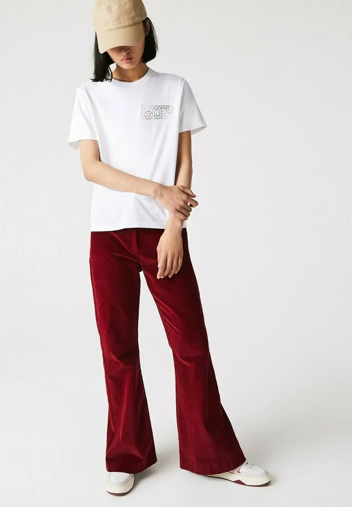 Lacoste T-shirt Imprimé - Blanc 1 Lacoste T-shirt Imprimé - Blanc