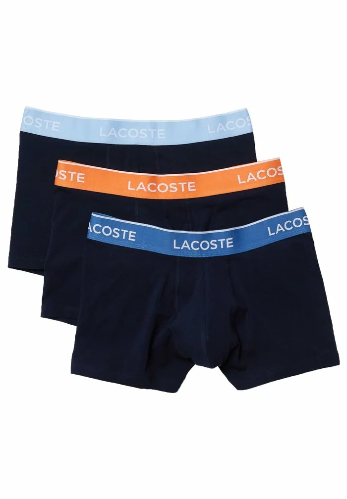 Lacoste 3 PACK - Shorty - Bleu Marine Bleu Orange Bleu 1 Lacoste 3 PACK - Shorty - Bleu Marine Bleu Orange Bleu